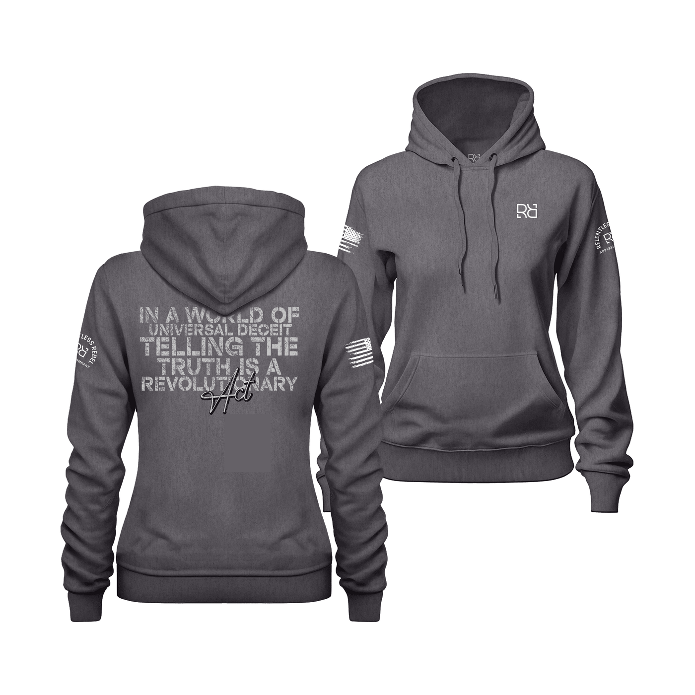 In a World of Universal Deceit... | Women's Hoodie