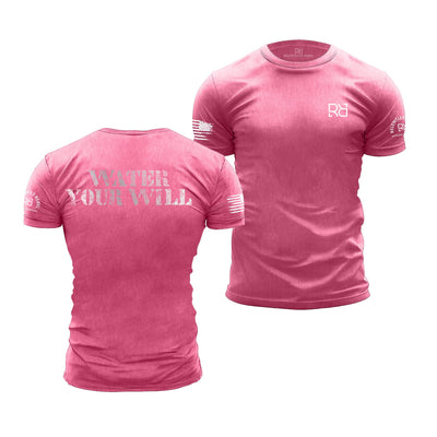 Charity Pink Water Your Will | Premium Men's Tee