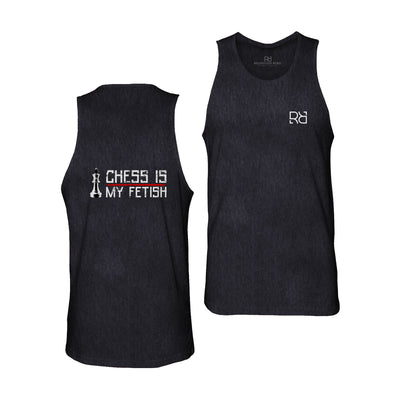Solid Black Chess is My Fetish Back Design Tank