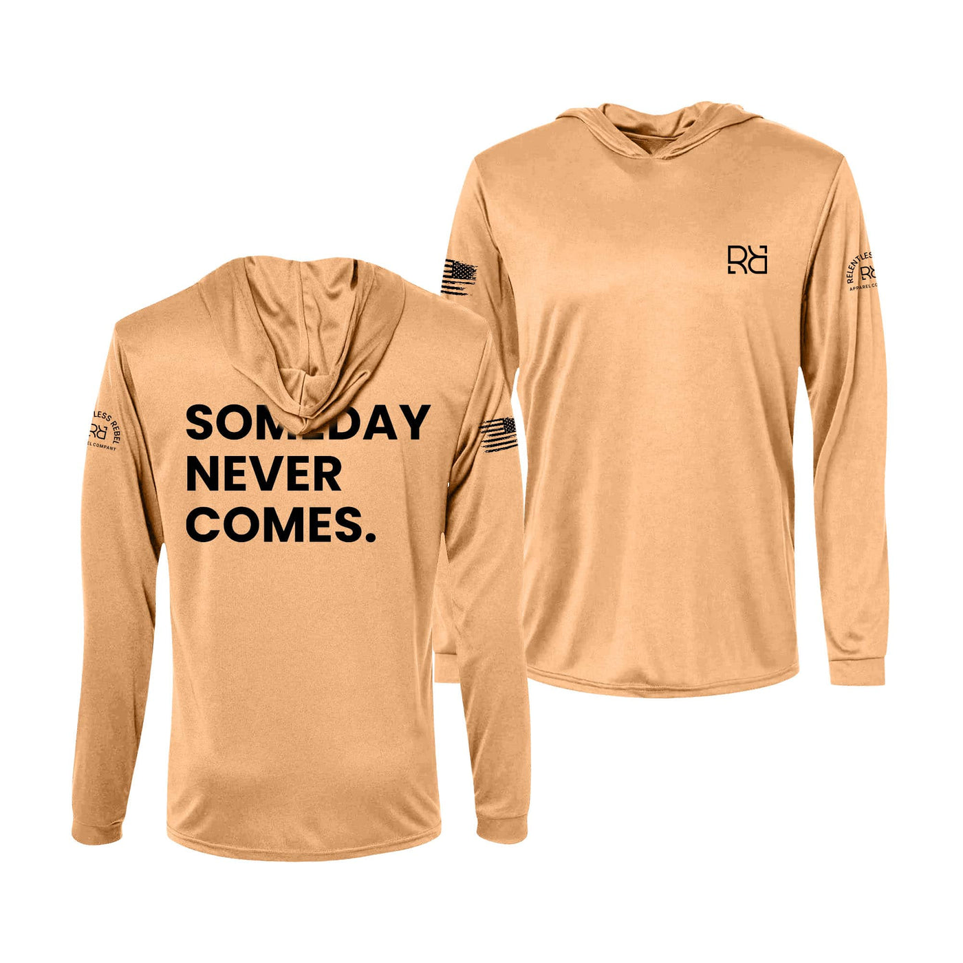 Coral Someday Never Comes Men's Dry Fit