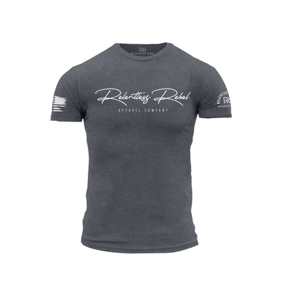 Dark Grey Heather Relentless Rebel Apparel Men's Tee