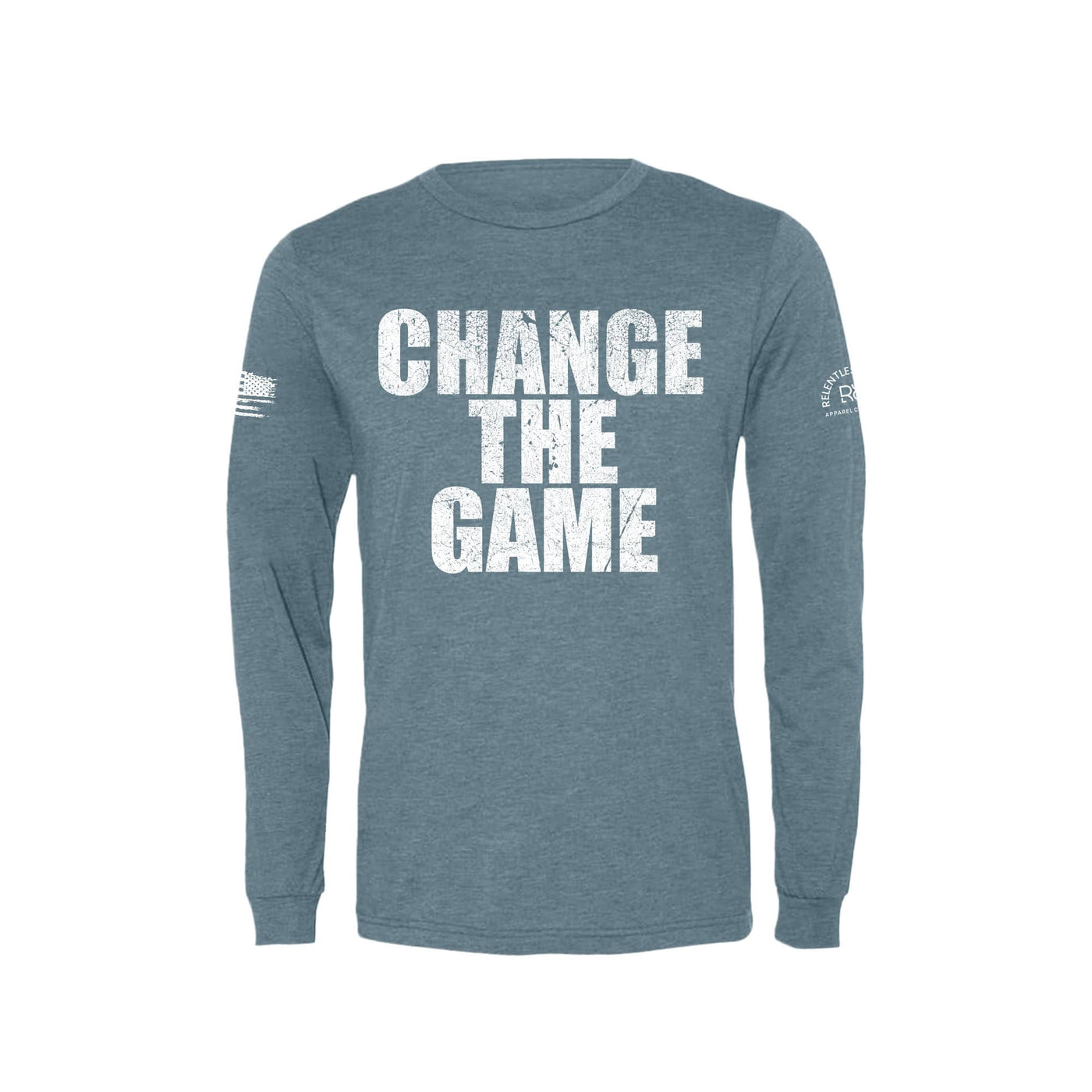 Change the Game | Front | Men's Triblend Long Sleeve