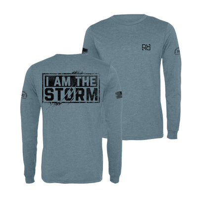 Denim I Am The Storm Long Sleeve Shirt