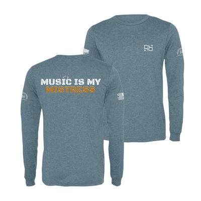 Denim Music is my Mistress Men's Long Sleeve