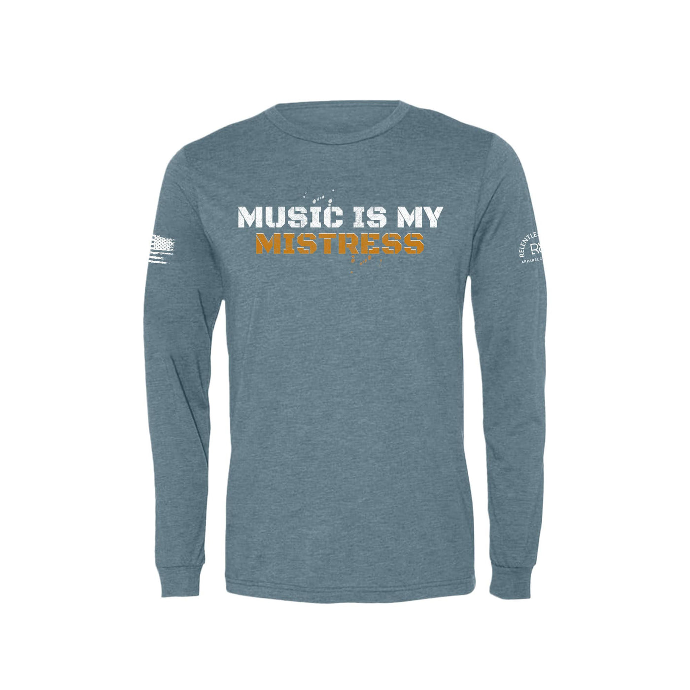 Denim Music is my Mistress Men's Long Sleeve Tee