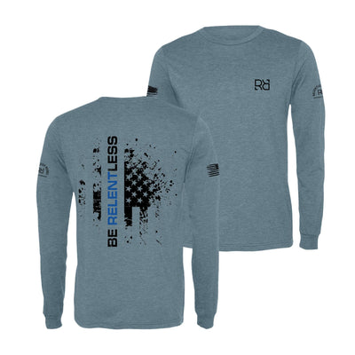 Denim Be Relentless Law Enforcement Edition Men's Long Sleeve