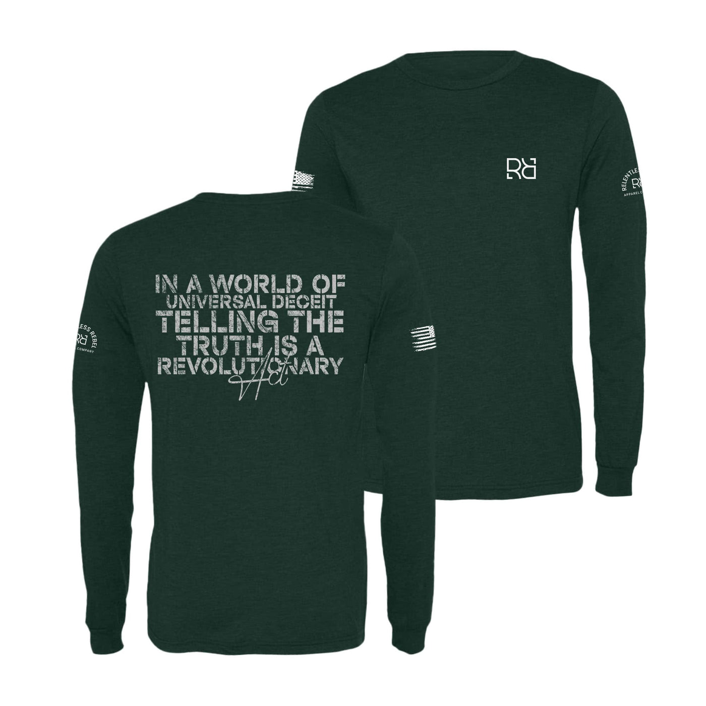 Emerald In A World of Universal Deceit Men's Long Sleeve