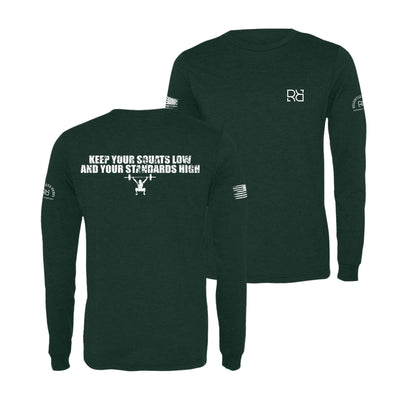 Emerald Keep Your Squats Low Men's Long Sleeve