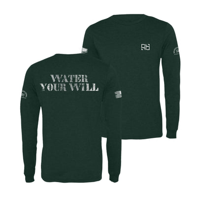 Emerald Water Your Will Men's Long Sleeve