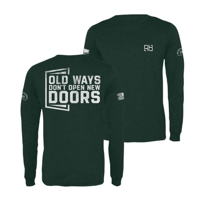 Emerald Old Ways Don't Open New Doors Men's Long Sleeve