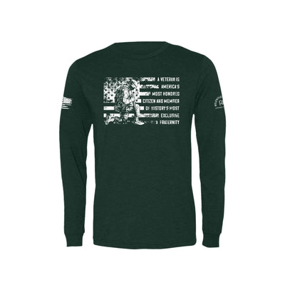 Emerald A Veteran Men's Long Sleeve Tee