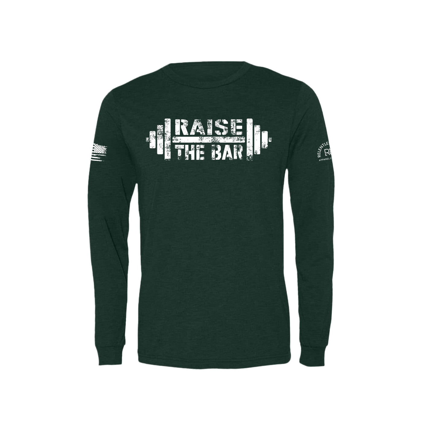 Emerald Raise the Bar Men's Long Sleeve Tee