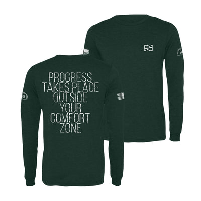 Emerald Progress Takes Place... Men's Long Sleeve