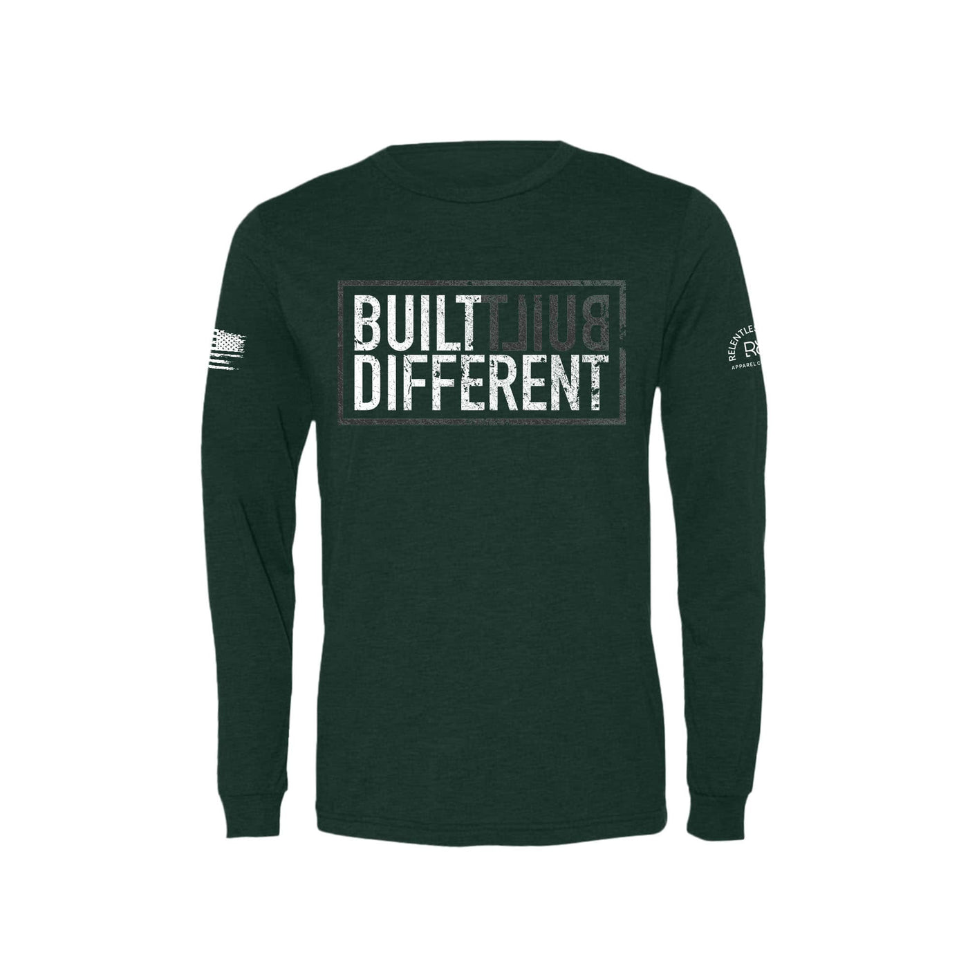 Emerald Built Different Men's Long Sleeve