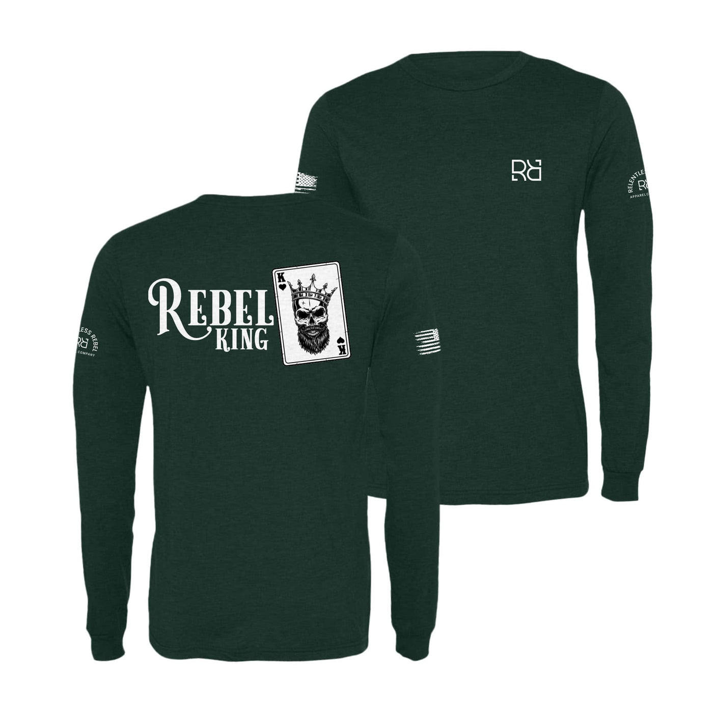 Emerald Rebel King Men's Long Sleeve