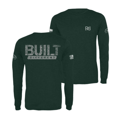 Emerald Built Different Men's Long Sleeve