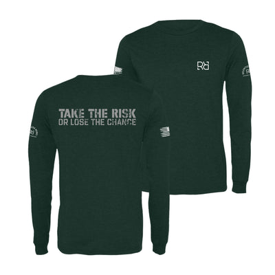 Emerald Take the Risk or Lose the Chance Men's Long Sleeve