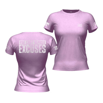 You Can't Deposit Excuses Prism Lilac Women's Tee