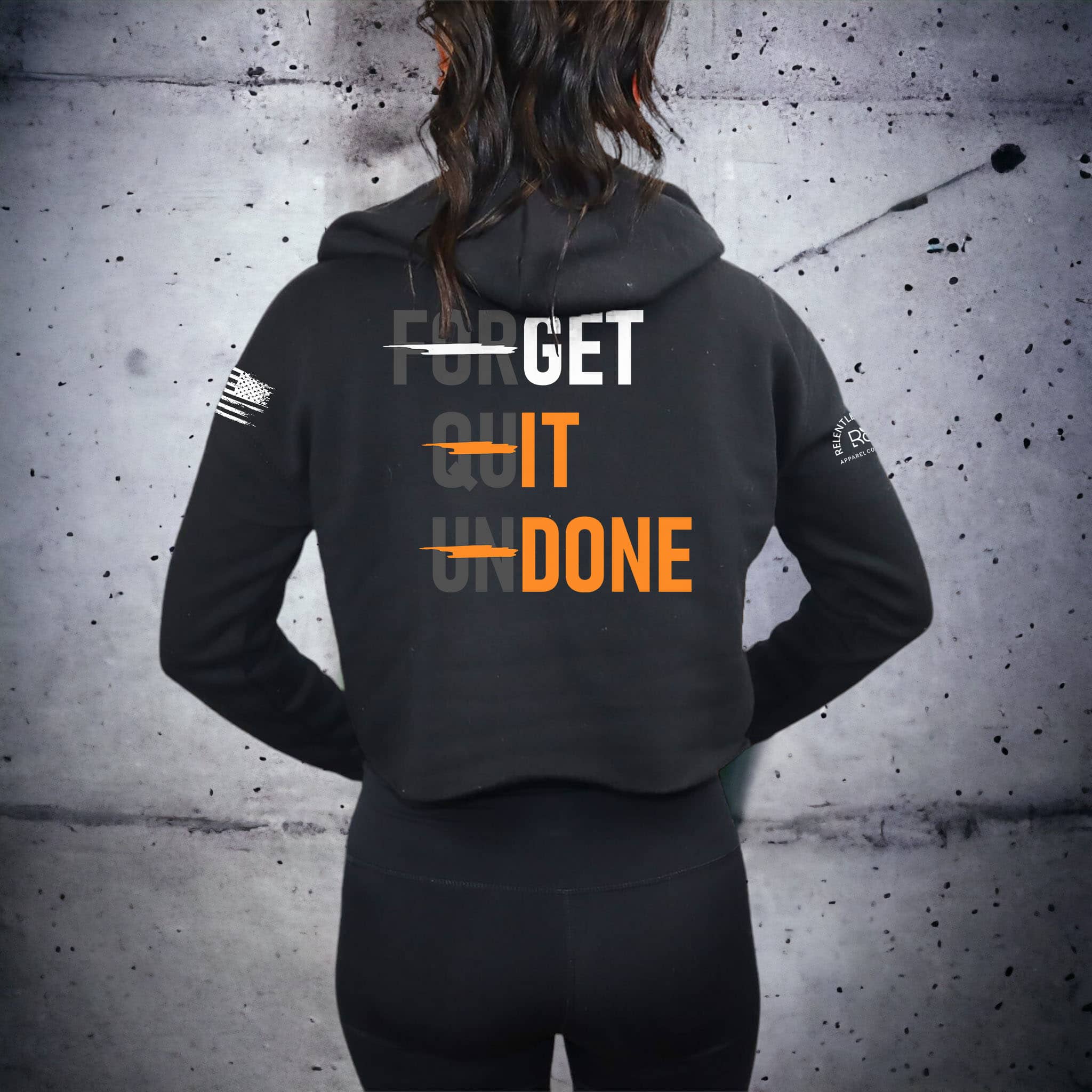 Get R Done Shirt Get It Done | Women's Cropped Hoodie – Relentless Rebel Apparel