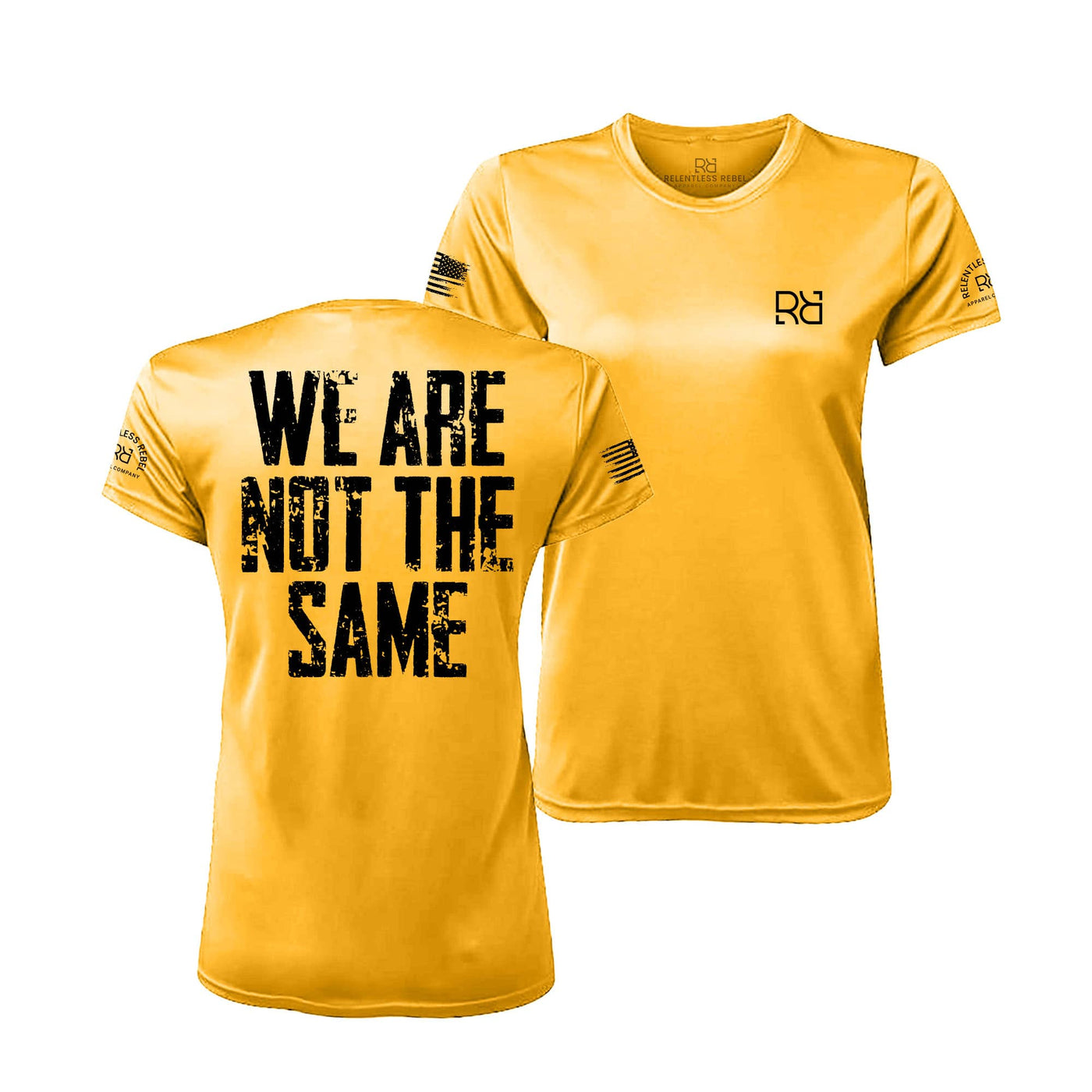 Gold We Are Not the Same Women's Dry Fit