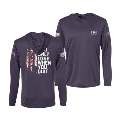 Graphite You Only Lose When You Quit Men's Dri Fit