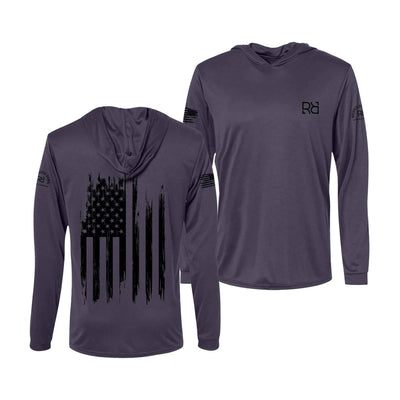 Graphite Rebel Patriot Flag Men's Dri FIt