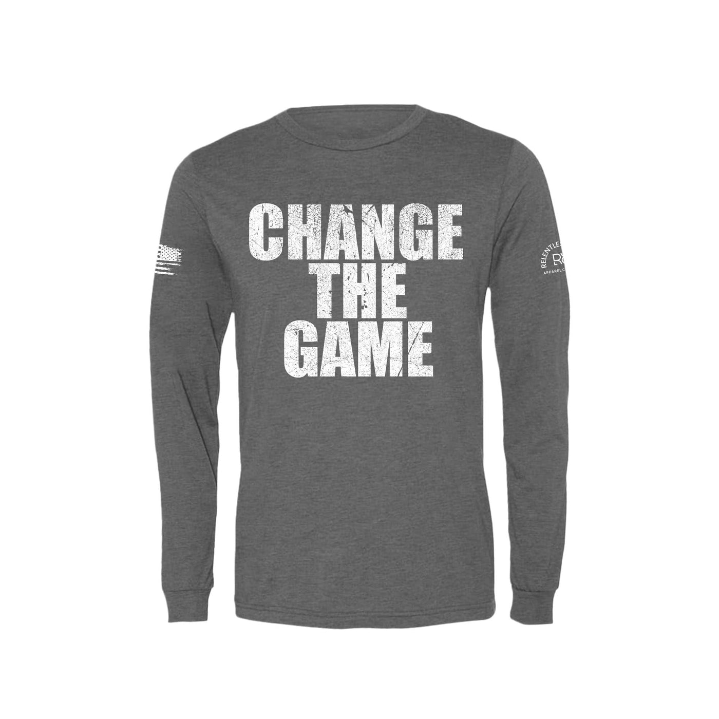 Change the Game | Front | Men's Triblend Long Sleeve