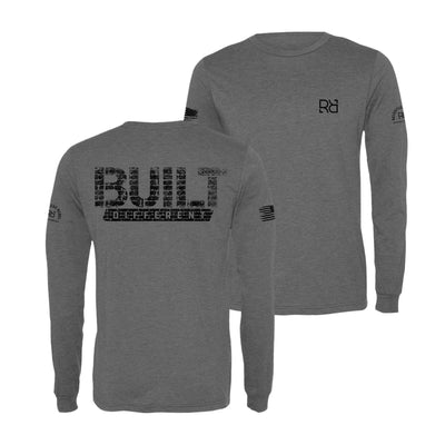 Grey Built Different Men's Long Sleeve