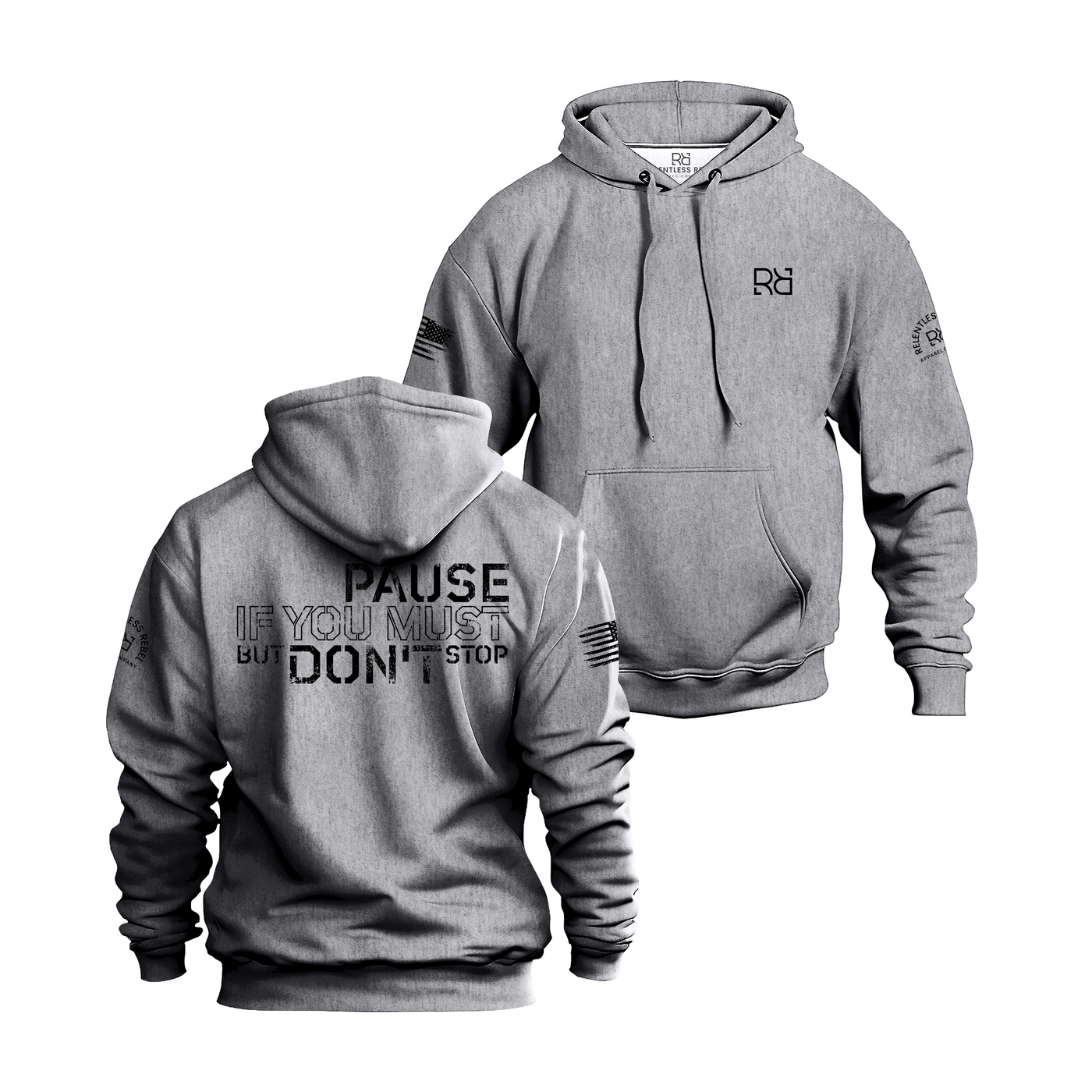 Pause If You Must But Don't Stop | Men's Hoodie