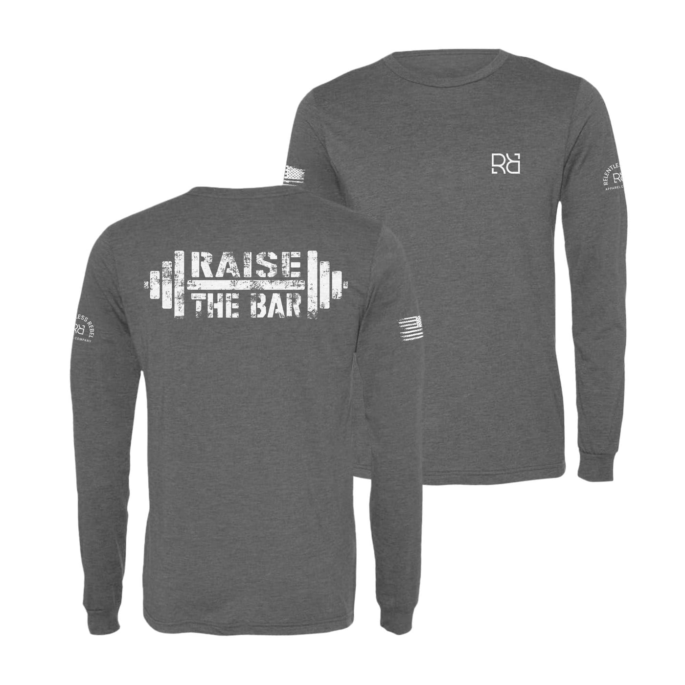 Grey Raise the Bar Long Sleeve Shirt