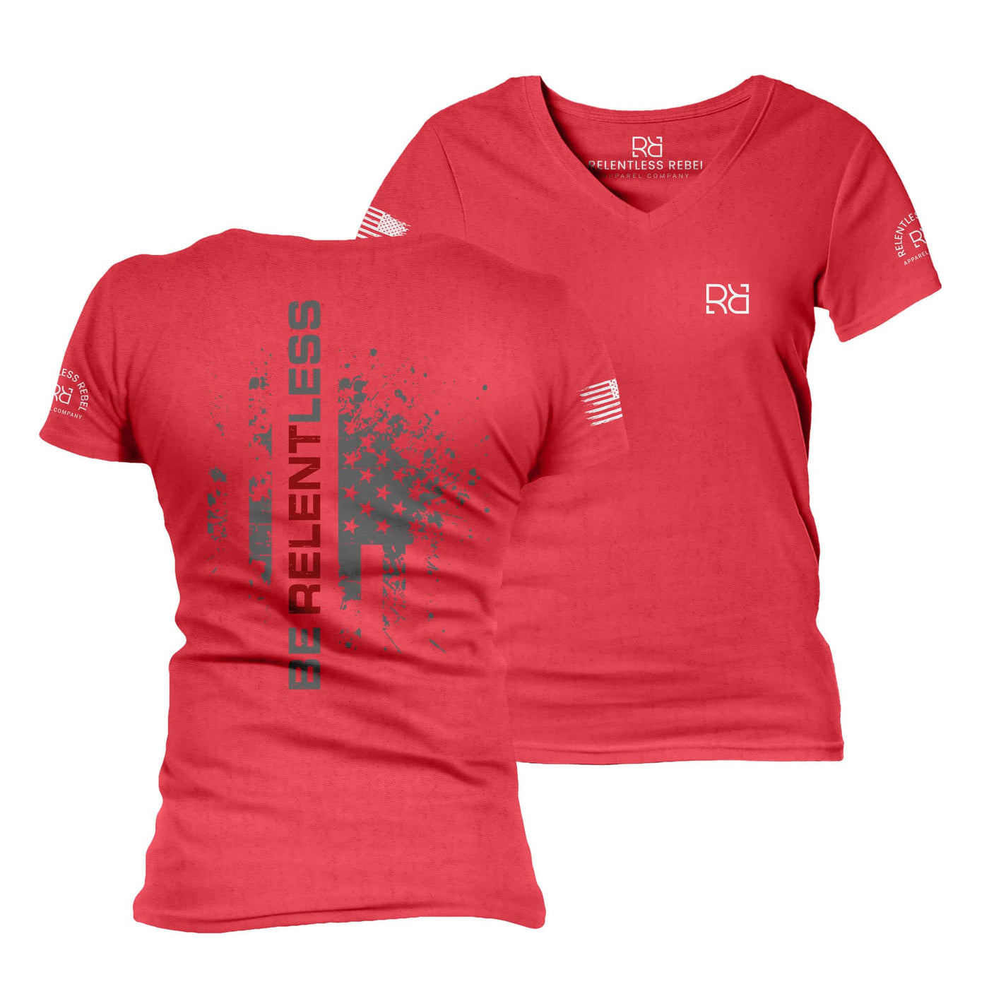 Relentless R Be Relentless | R | V-Neck Women's Tee