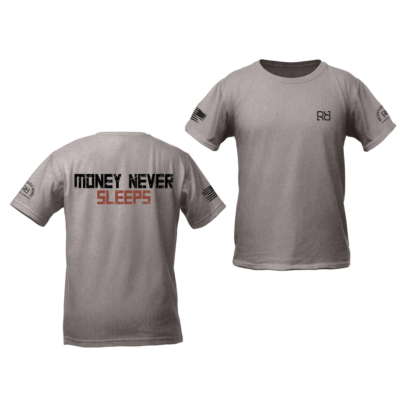 Heather Stone Money Never Sleeps Youth Tee