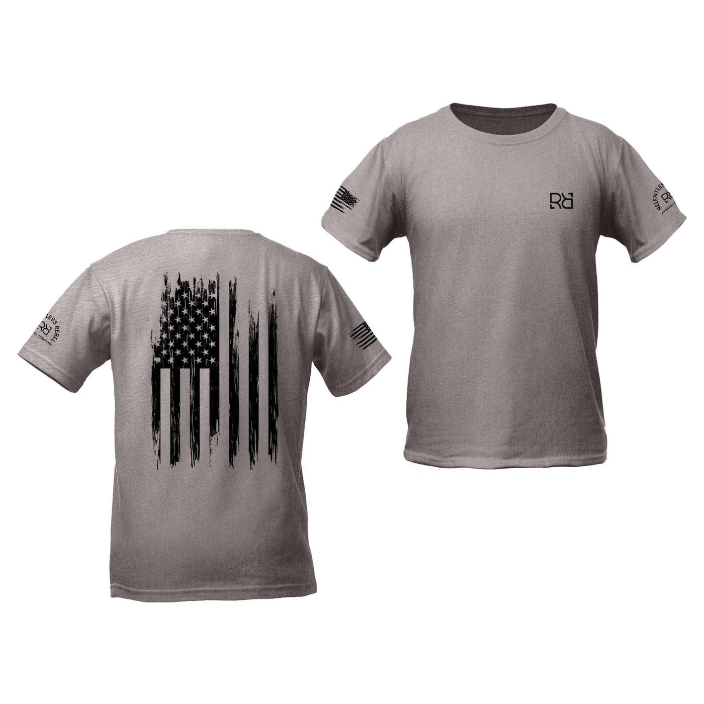 Heather Stone Rebel Patriot Flag Youth Tee