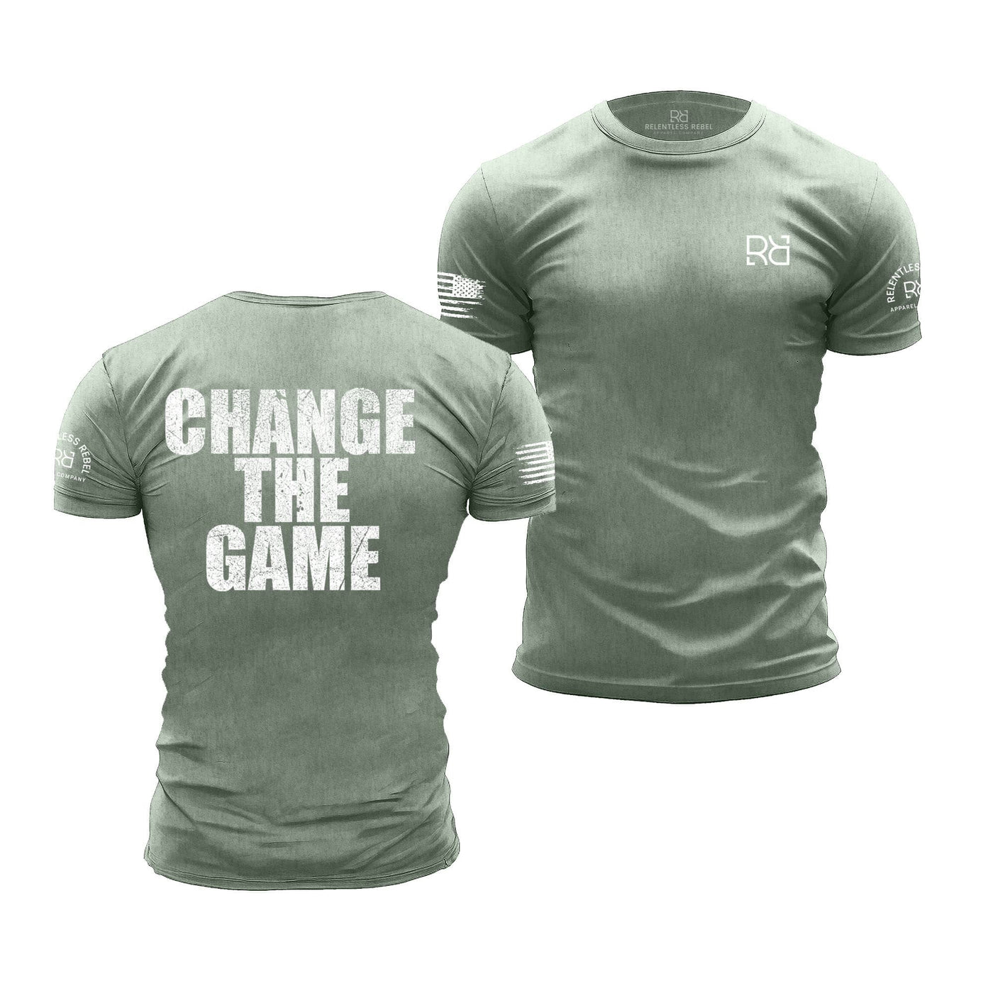 Change the Game Heather Sage Men's Tee