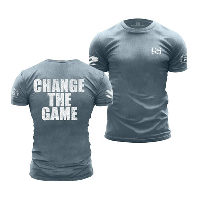 Change the Game Heather Slate Men's Tee