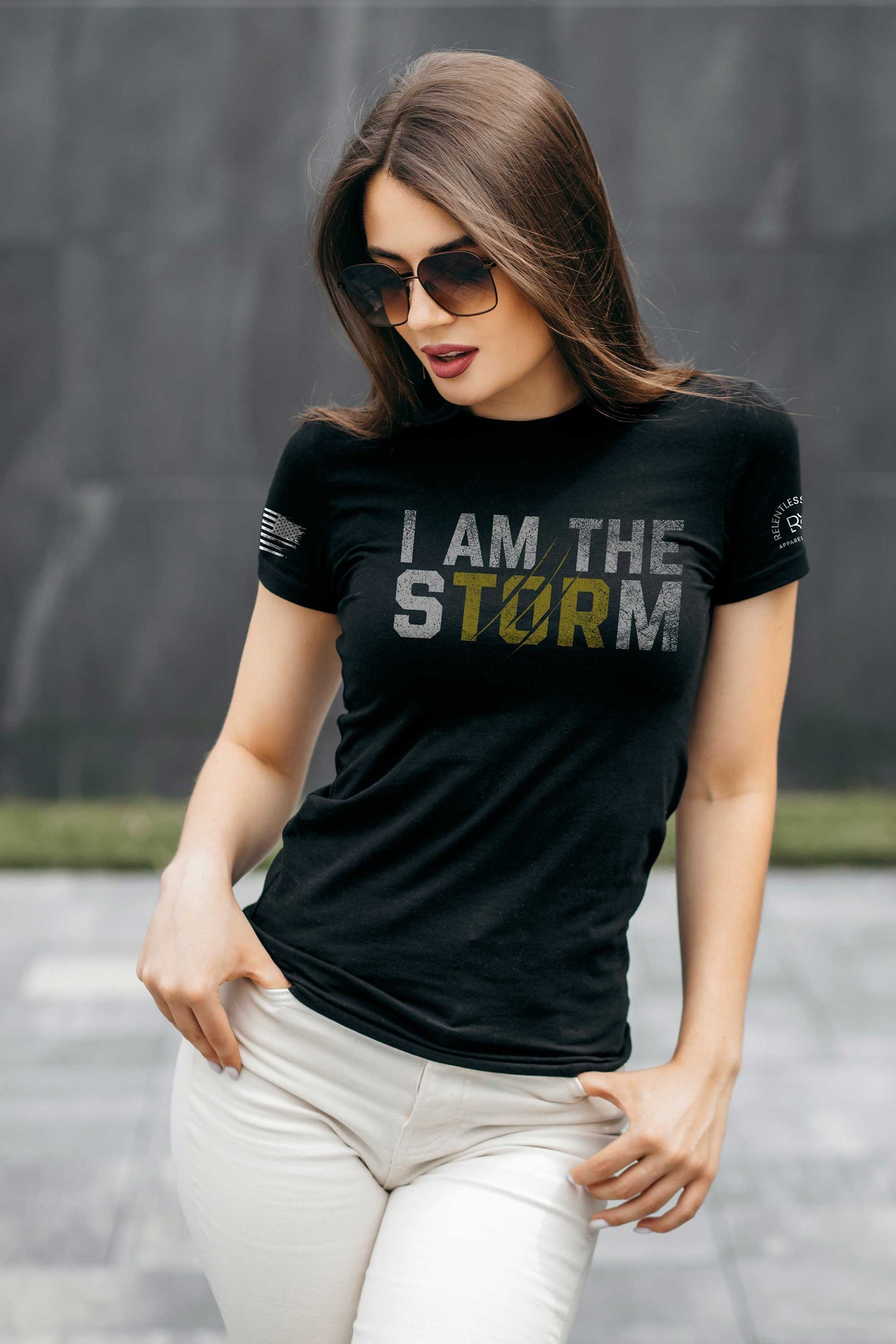 I Am the Storm® | Built Different | Front | Black Women's Tee Bundle