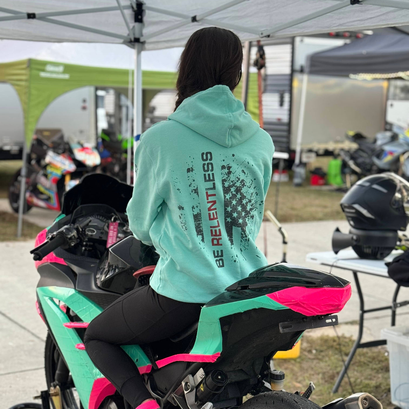 Relentless R Be Relentless | R | Women's Hoodie – Relentless Rebel Apparel
