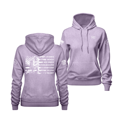 A Veteran... B&W | Women's Hoodie