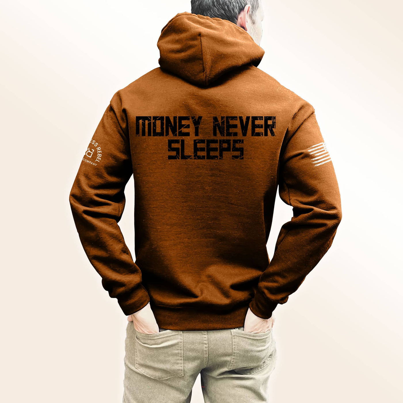 Money Never Sleeps | Heavyweight | Men's Hoodie