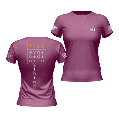 Magenta FEAR Women's Tee