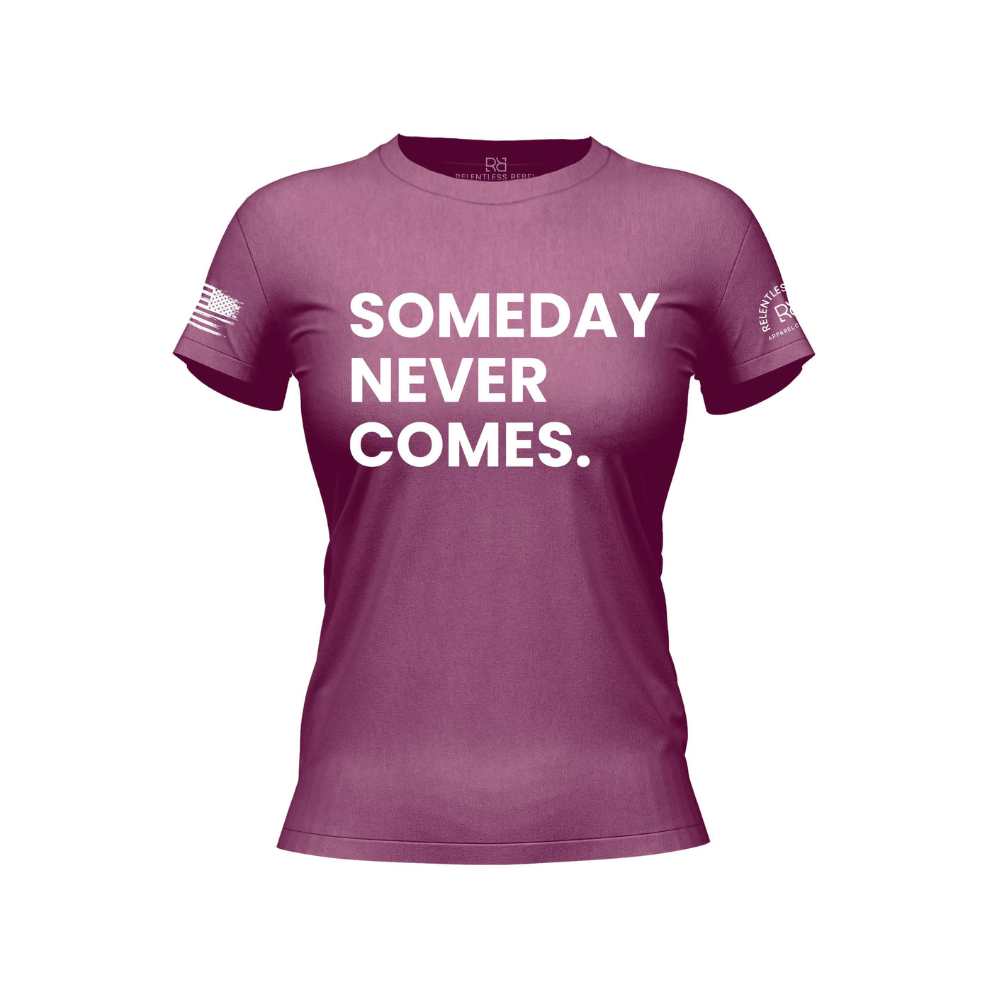 Magenta Someday Never Comes Women's Tee