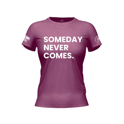 Magenta Someday Never Comes Women's Tee