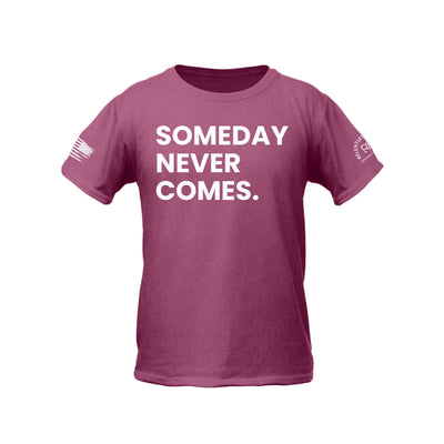 Magenta Someday Never Comes Youth Tee