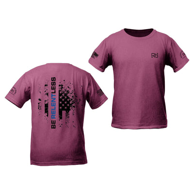 Magenta Be Relentless Law Enforcement Edition Youth Tee