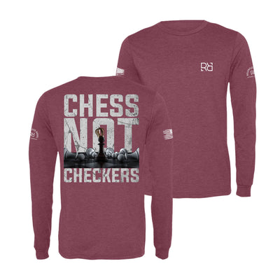 Maroon Sore Today Stronger Tomorrow Men's Long Sleeve