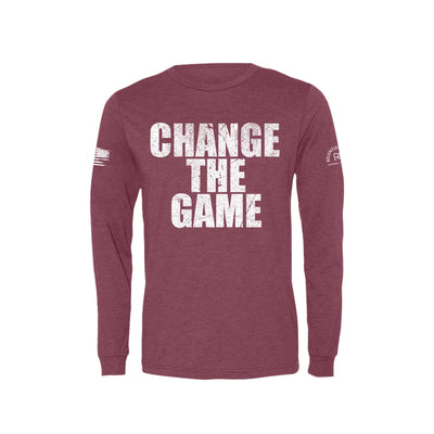 Change the Game | Front | Men's Triblend Long Sleeve