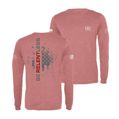 Mauve Be Relentless Men's Dri Fit Long Sleeve