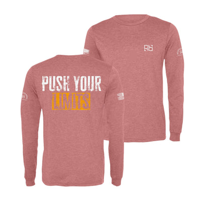 Mauve Push Your Limits Men's Long Sleeve