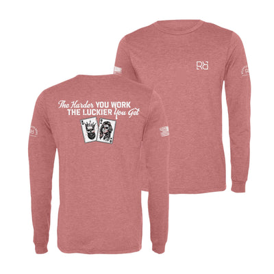 Mauve The Harder You Work Men's Long Sleeve