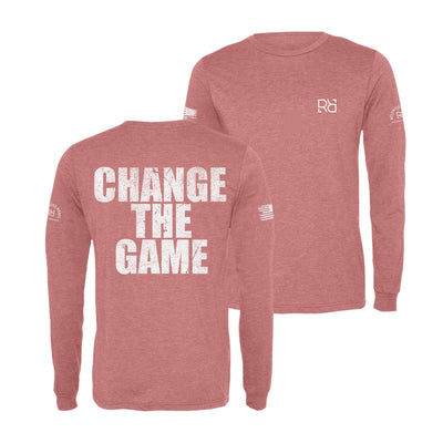 Mauve Change the Game Men's Long Sleeve